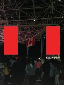 Canadian Flag at The Harbourfront